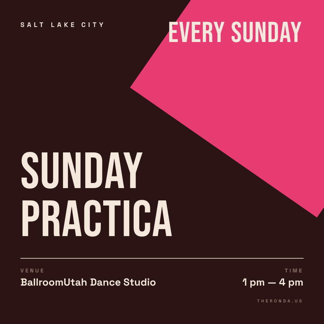 Sunday Practica — Argentine Tango Practica at BallroomUtah Dance Studio in Salt Lake City (Every Sunday)
