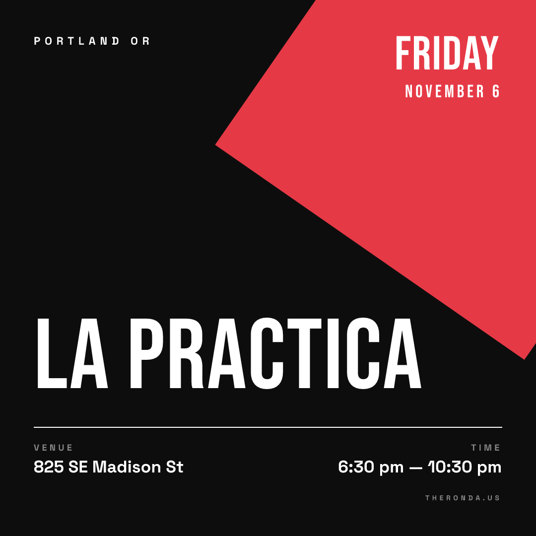La Practica — Argentine Tango Practica at 825 SE Madison St in Portland OR (Friday · November 6)
