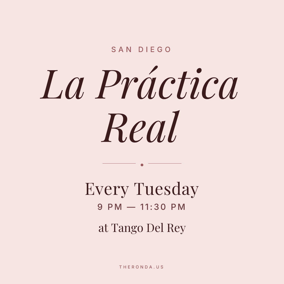 La Práctica Real — Argentine Tango Practica at Tango Del Rey in San Diego (Every Tuesday)