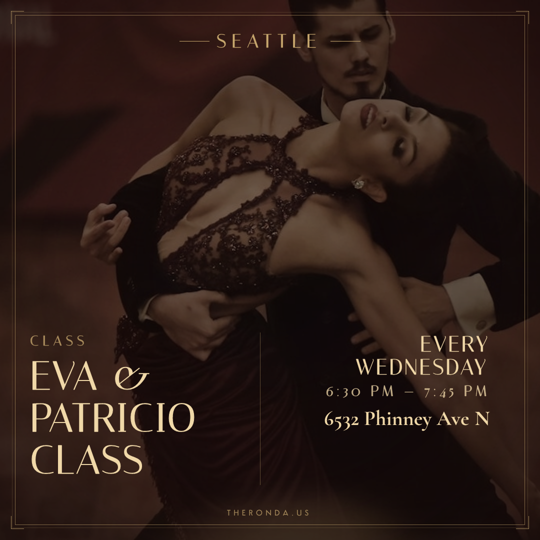 Eva & Patricio Class — Argentine Tango Class at 6532 Phinney Ave N in Seattle (Every Wednesday)