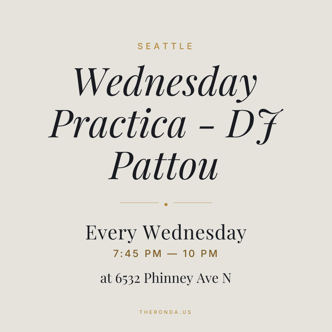 Wednesday Practica - DJ Pattou — Argentine Tango Practica at 6532 Phinney Ave N in Seattle (Every Wednesday)